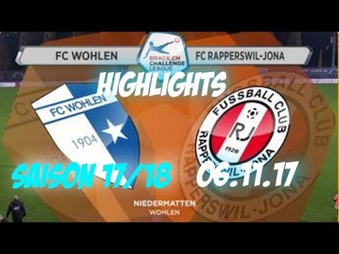 Fc Wohlen vs Fc Rapperswil - Jona (06.11.17)