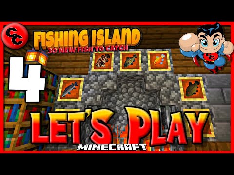 Minecraft: " FISHING ISLAND Lets play Ep 4 RARE FISH "