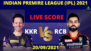 IPL 2021 | Kolkata vs Bangalore, 31st Match - Live Cricket Score
