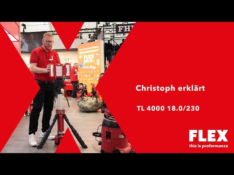 TL 4000 18.0/230 LED Akku-Baustrahler einfach erklärt von Christoph