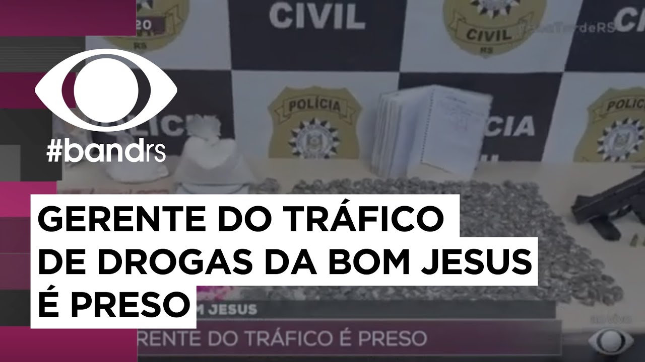 Bairro Bom Jesus: gerente do tráfico é preso