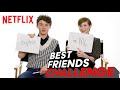 Wyatt Oleff and Sophia Lillis BFF Test | I Am Not Okay With This | Netflix