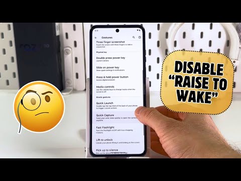 How to Disable 'Raise to Wake' on Motorola Razr 50