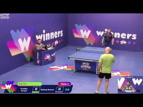 WINners CUP table 2  02.02   Priadko Sergei - Boklag Roman 15:30