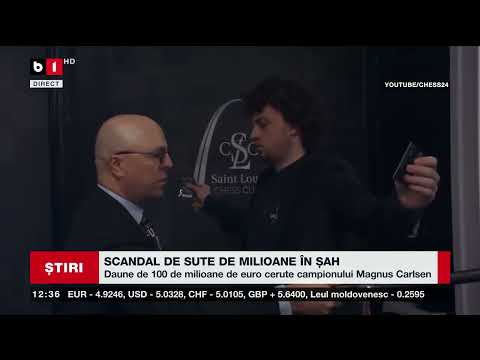 SCANDAL DE SUTE DE MILIOANE ÎN ȘAH_Știri B1_21 oct 2022