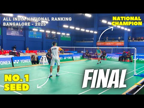FINAL - RAGHU M vs SANEETH S || Men Singles - All India National Ranking - Bangalore 2025 || PPBA