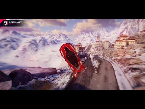 Asphalt 9 Stunts #6 ft. Hunter z1 Stunter