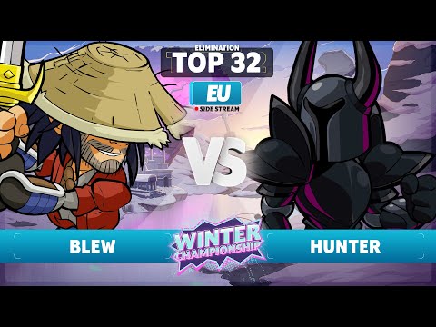 Blew vs. Hunter - Elimination Top 32 - EU - Brawlhalla Winter Championship 2023