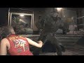 Resident Evil 2 Claire Redfield Vs Mr X