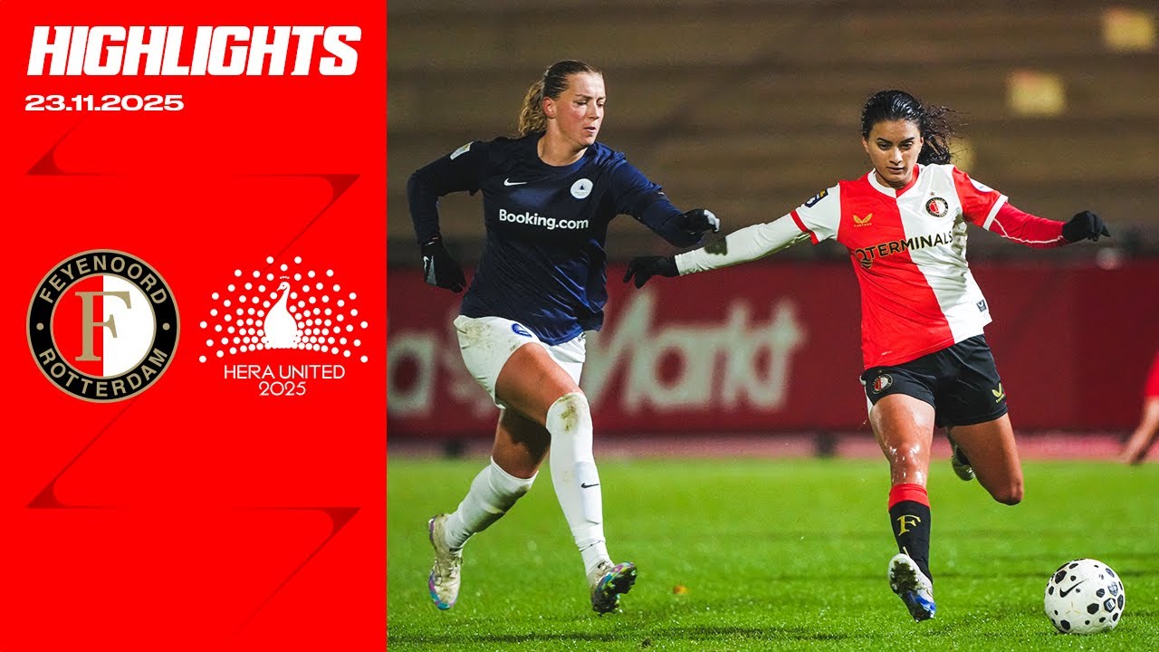 Highlights | Feyenoord V1 - HERA United | Eurojackpot Vrouwen Eredivisie 2025-2026