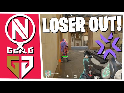 WINNER TO LOWER FINAL, LOSER OUT! GEN.G vs ENVY - HIGHLIGHTS | VCT 2021: North America - Masters