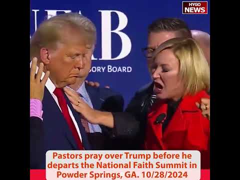 Pastors pray over Trump; Graham: you have raised up a man Trump, to be a warrior for word of God