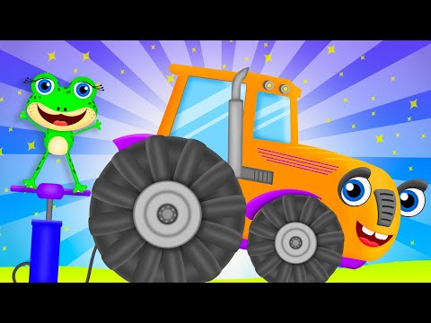 Traktor Tralalaktor ► Zamiana Kół – Piosenki dla Dzieci – Z Miłości do Dzieci