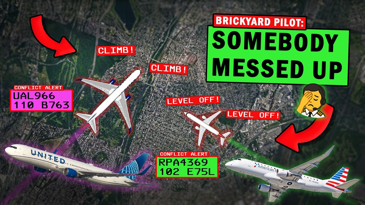 TCAS Saved the Day over New York | Pilot: "Somebody Messed Up"