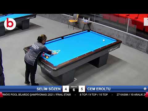 SELİM SÖZEN & CEM EROLTU Bilardo Maçı - 