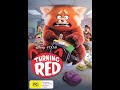 Opening to Turning Red 2022 DVD (Australia)