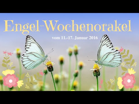 Engel-Wochenorakel vom 11.-17. Januar 2016 - Conny Koppers