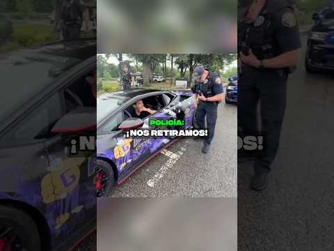 Detiene a un Policía Encubierto en un Lamborghini