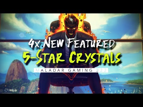4x NEW Featured 5 Star Crystals Opening 🔥 #MCOC
