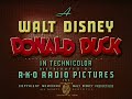 Donald Duck Donald S Golf Game 1938 RKO Titles