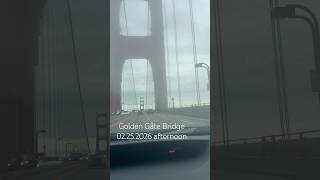 After the 1st tower, it’s all clear. Very San Francisco. #goldengatebridge #sanfrancisco