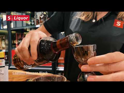 Dark & Stormy Cocktail