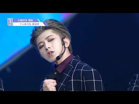 Idol Producer Group Evaluation: Cai Xukun Cam 《PPAP》 Cover