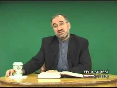 [497-2] FECR SURESİ (15-30) - Mustafa İslamoğlu - Akabe Vakfı - Tefsir Dersi