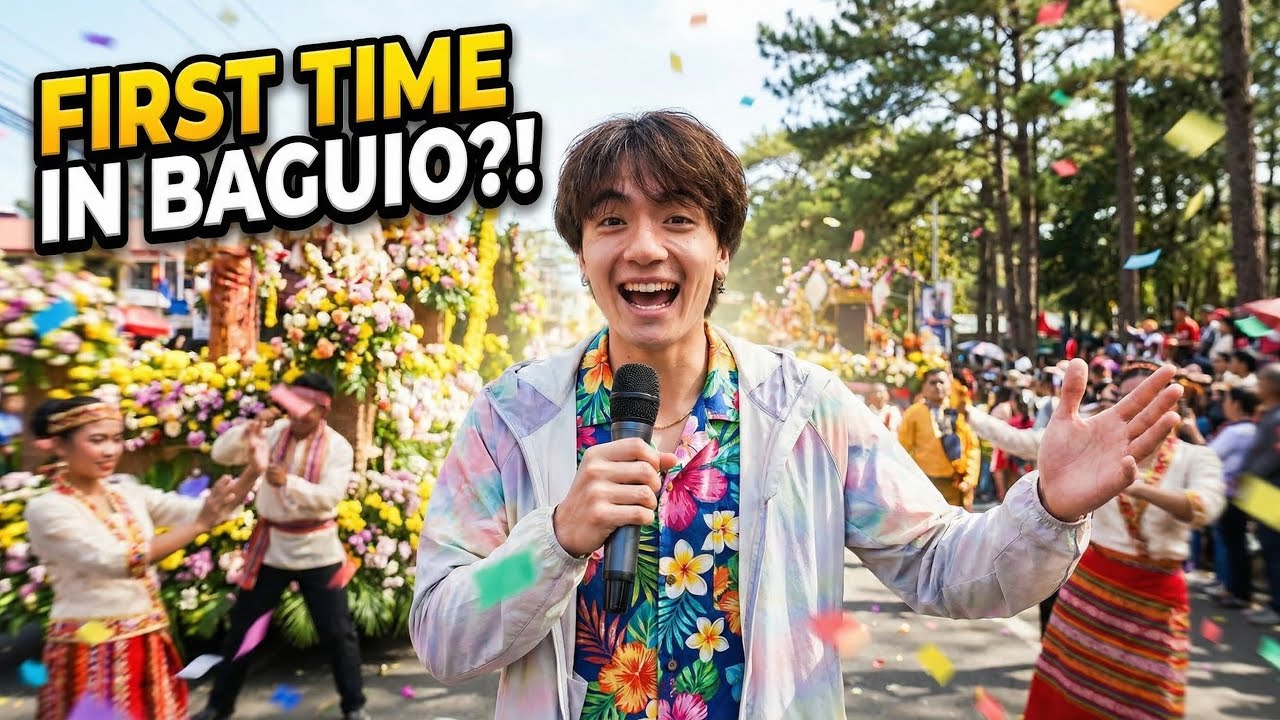 Japanese man visits Baguio for the first time