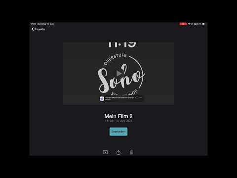 iMovie-Video exportieren