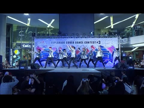 160910 [Wide] ECLIPTIC cover EXO - Lotto + Call Me Baby + Growl + Monster @ Esplanade#3 (Semi-Final)