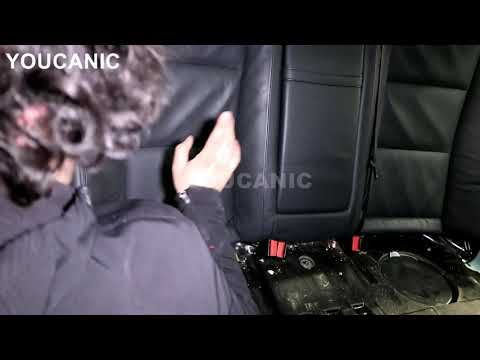 2006-2013 Mercedes-Benz S-Class W221 Remove Rear Backrest, Seat Cushion