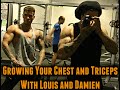 Growing Chest and Triceps With Louis and Damien / Pure Gym Sessions