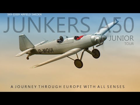 Junkers A50 Junior Tour 2025 - Skå Edeby Sweden!