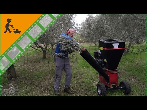 GeoTech GS150EL Petrol Garden Shredder - Loncin petrol engine - electric start - Customer's video