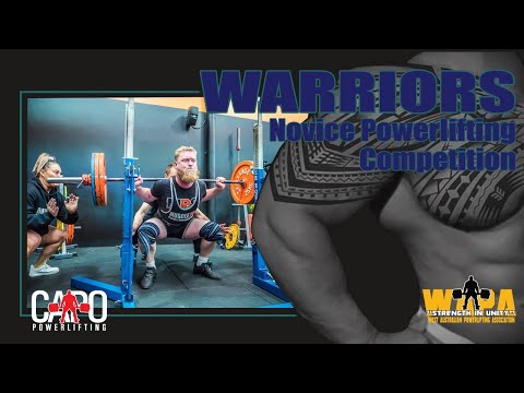 2021 CAPO Novice Powerlifting - Warriors Competition