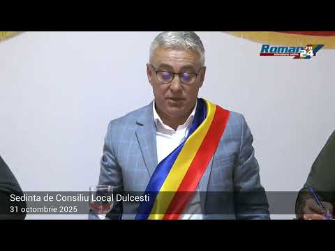 Dulcesti Local Council Meeting 31.10.2025