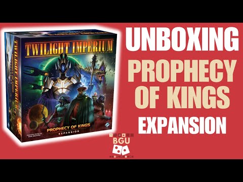 Twilight Imperium: Prophecy of Kings Unboxing