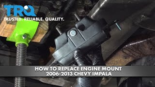 How to Replace Engine Mount 2006-2013 Chevy Impala