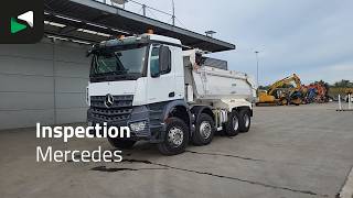 Mercedes-Benz Arocs 3245 8X4 16m3 tipper Hydraulic tailgate Full Steel suspens kipper | Foto 4 - Autoline