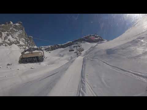 Risalita integrale seggiovia Leitner "Pancheron" Cervinia (AO)