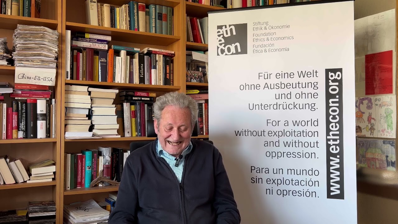 Werner Rügemer schmäht den AXEL SPRINGER SE Konzern - ethecon Awards 2024