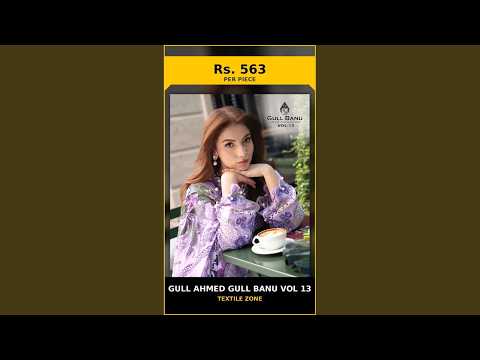 Gull Ahmed Gull Banu Vol 13 - Stitched Suits – product video thumbnail
