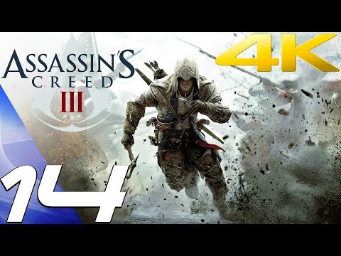 Assassin's Creed 3 - Gameplay Walkthrough Part 14 - Abstergo Ambush & Haytham Boss Fight [4K 60FPS]