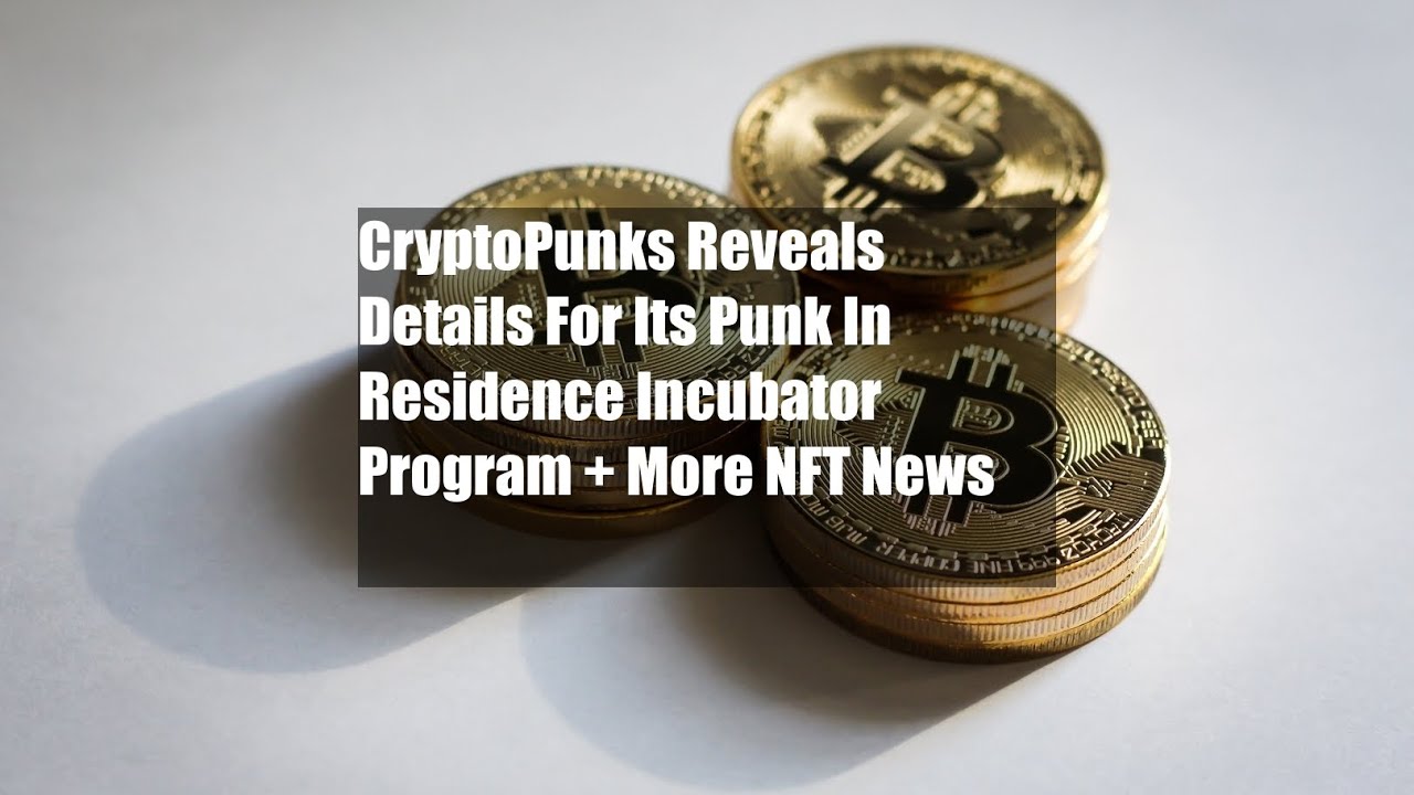 CryptoPunks Reveals Details For Its Punk In Residence Incubator