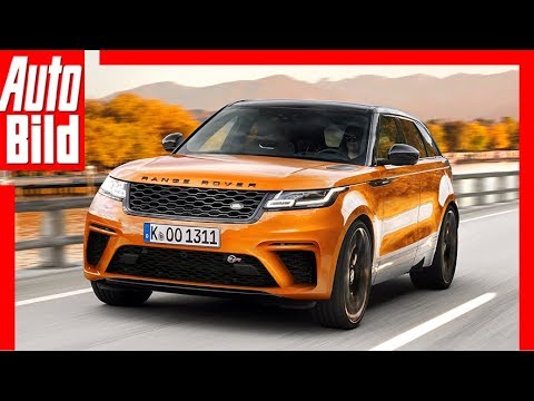 Zukunftsaussicht: Range Rover Velar SVR (2018) Details / Erklärung