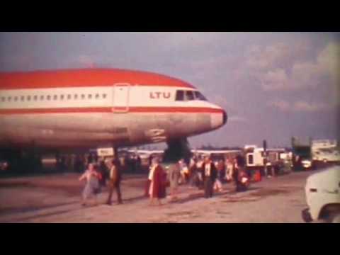 LTU TriStar flight to Jamaica 1984  - Super 8 footage