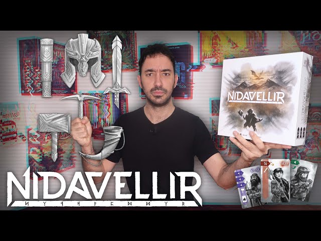 Vídeo relacionado con Blackrock Games NIDAVELLIR Extension IDAVOLL - Versión Francesa - Juego de Estrategia y Pensamiento - Requiere El Juego básico - Grrre Games