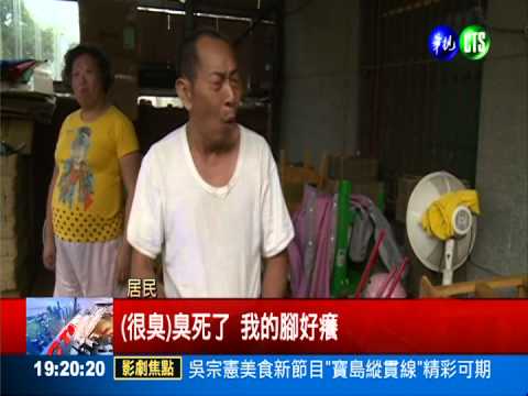 雨水汙水沒分流 髒臭水倒灌民宅