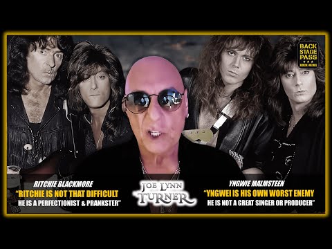 ????Rock Confessions: Joe Lynn Turner on Yngwie & Blackmore!"????